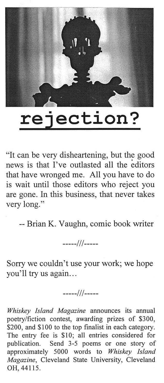 Wolf's collection includes dozens of rejection letters. Such documents loom large in every writer's life.