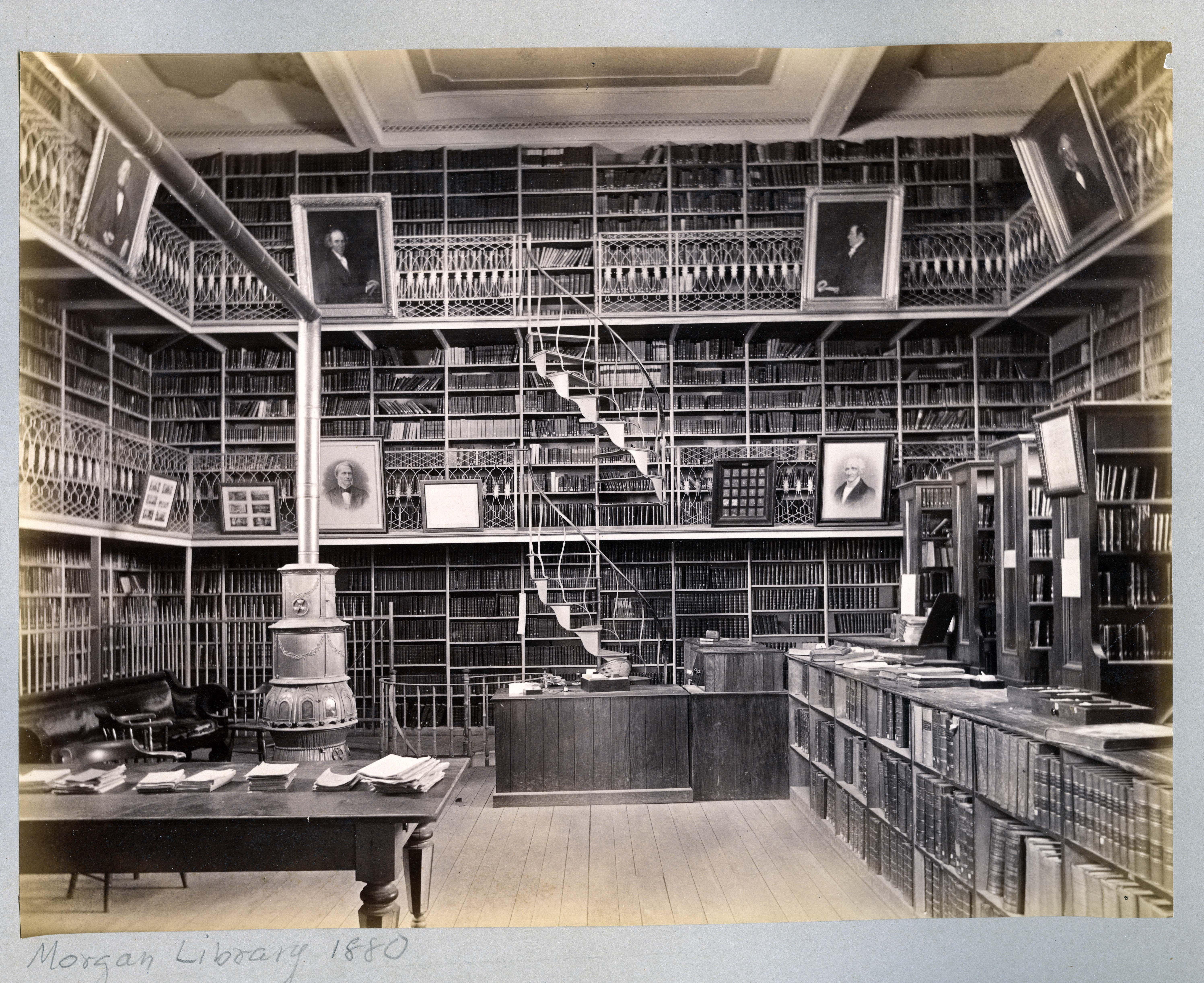Morgan Library, ca. 1880