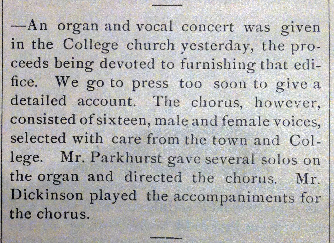 The Amherst Student. June 28, 1873. Page 94.