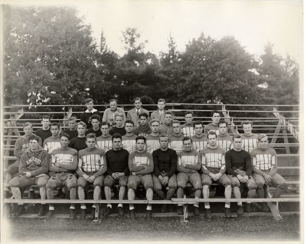 Howdy Groskloss in an undated football team photo
