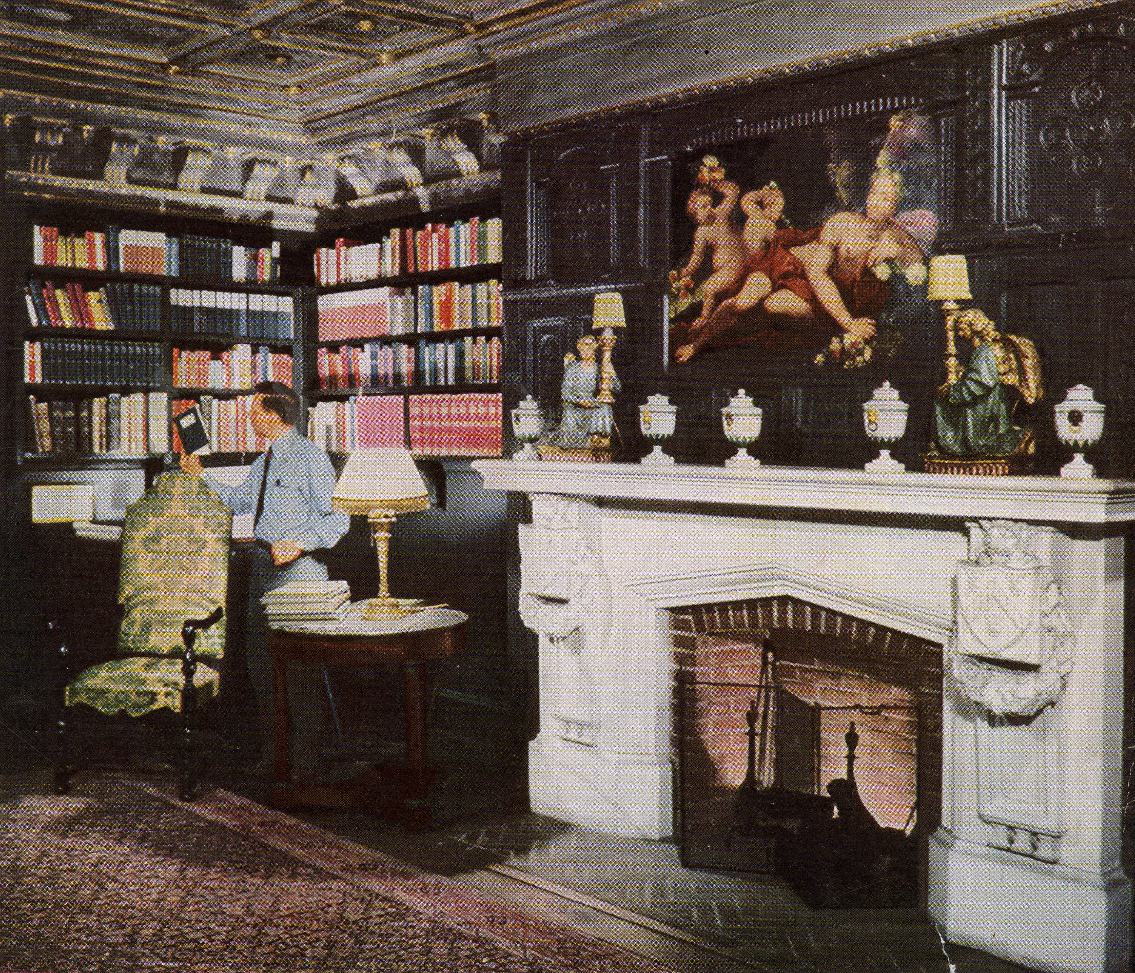 The Fitch Room, as it was in 1950.