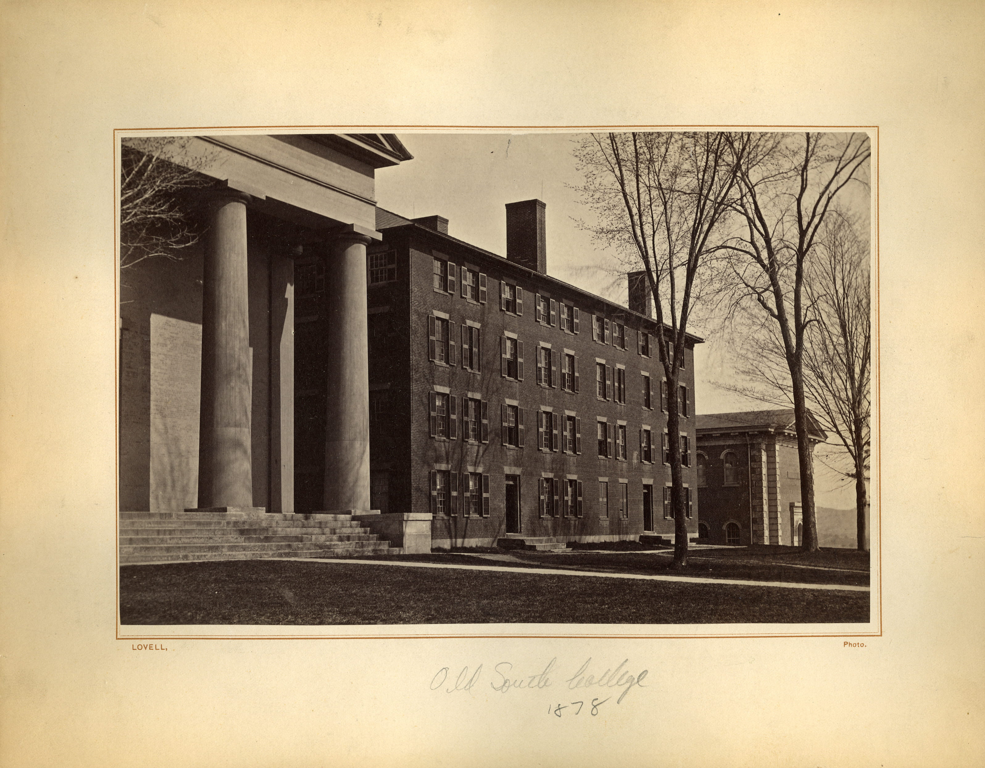 South College in 1878