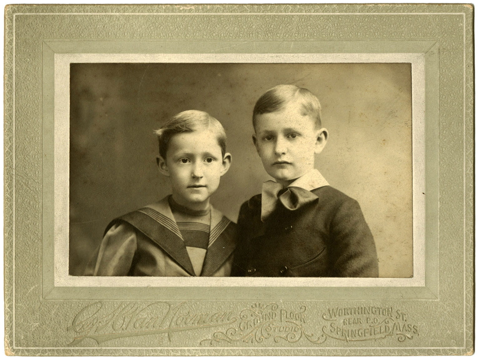 Sherman and Samuel Bowles, ca. 1896-7. 