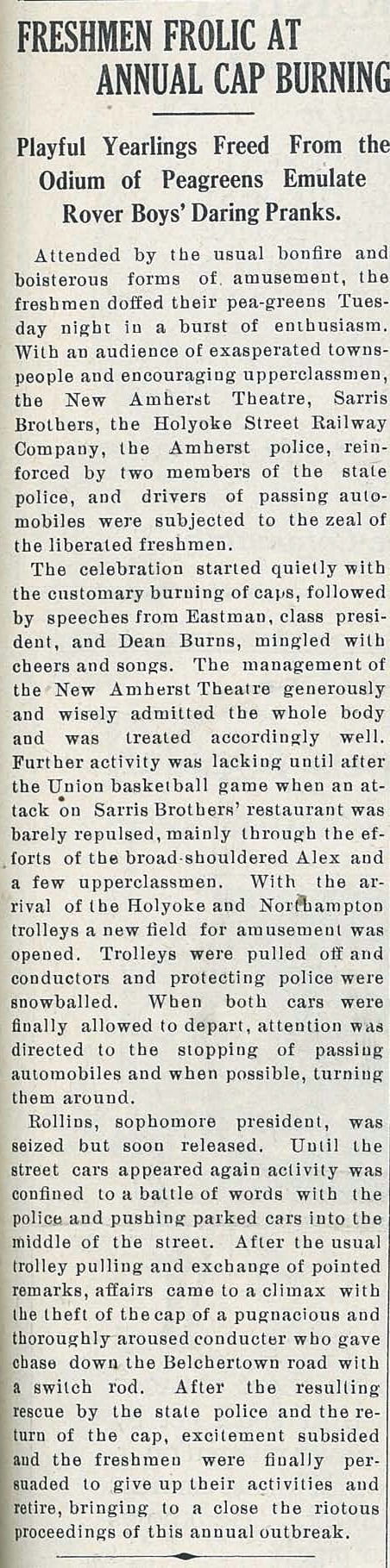 Amherst Student, Feb. 24, 1927