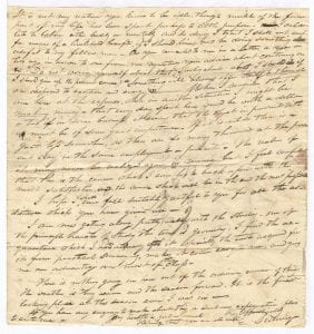 Sidney Brooks letter to his father Obed Brooks, June 28, 1838